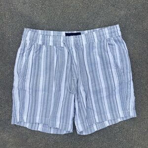 Abercombie Linen Striped Men's Shorts